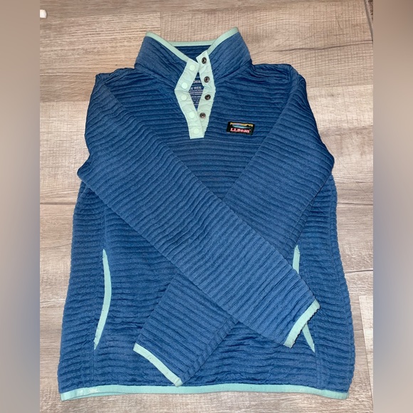 L.L. Bean Tops Ll Bean Womens Airlight Knit Pullover Poshmark